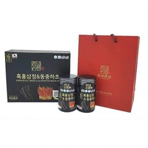 Cao Hắc Sâm Đông Trùng Hạ Thảo Hàn Quốc Hộp 2 Lọ x 240g Chính Hãng – Bồi Bổ Sức Khỏe Toàn Diện